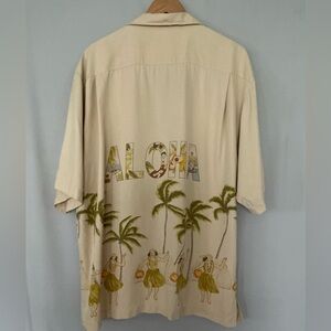 Kahala Yvonne Men’s Aloha Hawaiian Shirt Size L